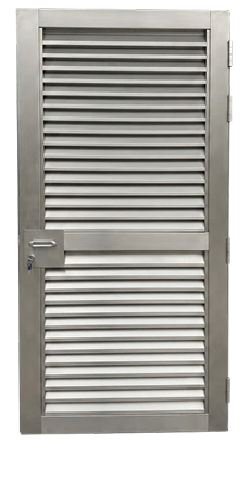 Stainless steel door