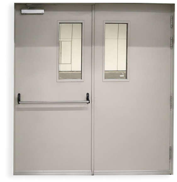 Double Egress Steel Door