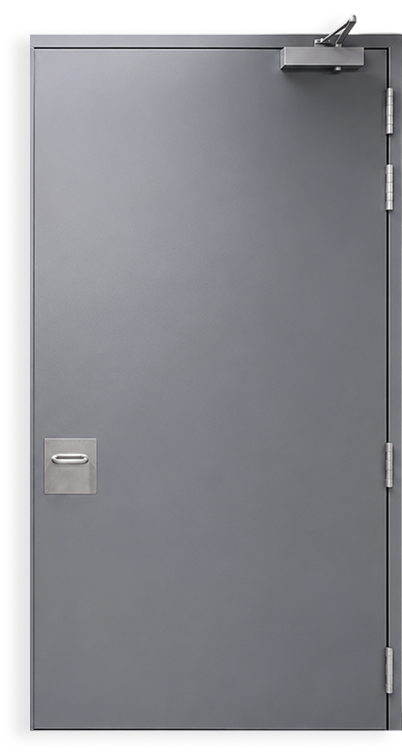 Pressure Rated Steel Door